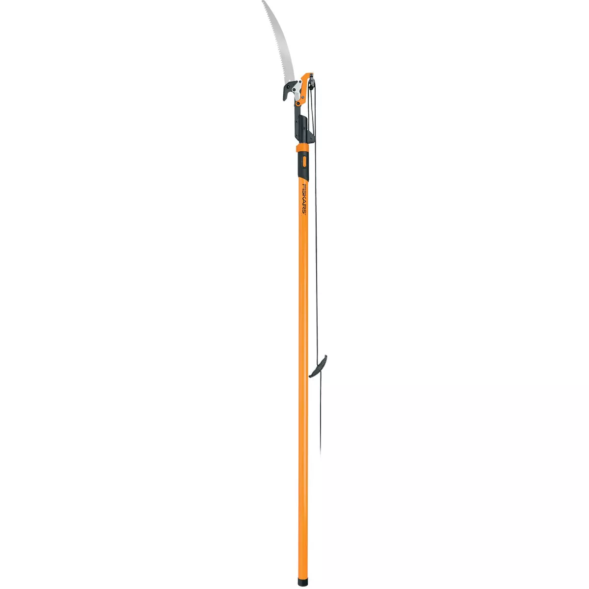 Fiskars Power-Lever 1 In. Cutting Capacity 14 Ft. Fiberglass Extendable Pole Saw & Tree Pruner