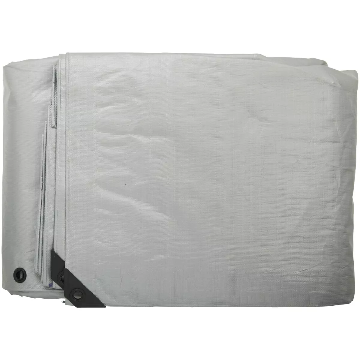 Do it Best Silver Woven 20 Ft. x 40 Ft. Heavy Duty Poly Tarp - photo 2