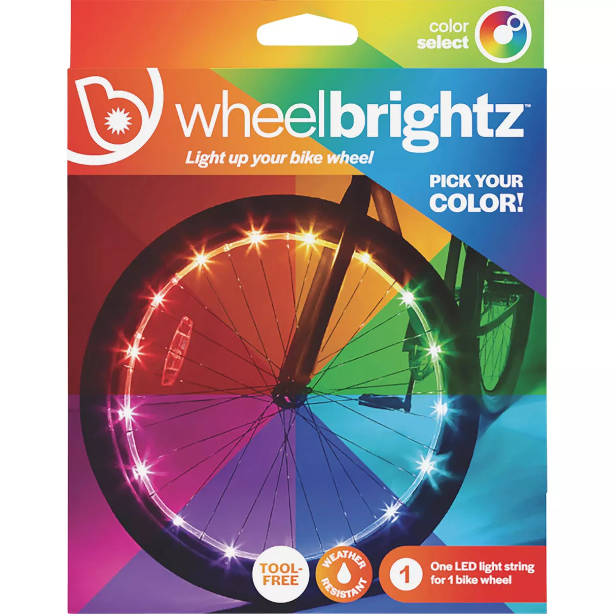 Wheel Brightz Color Select LED Bicycle Wheel Light - photo 2