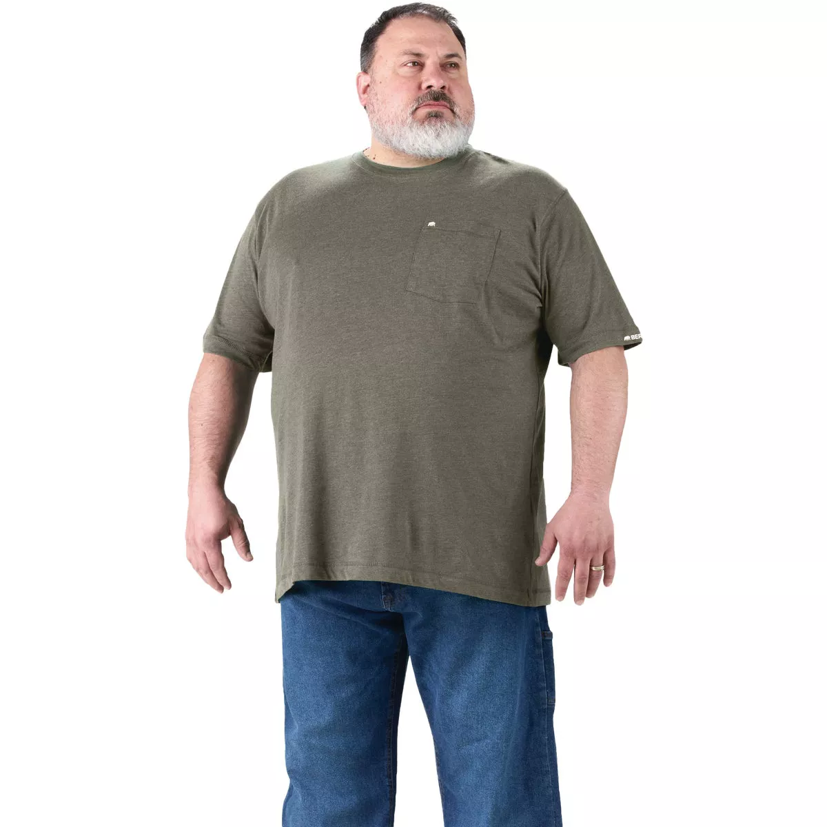 Berne Performance Men's XL Tall Lichen Short Sleeve Pocket T-Shirt - photo 5