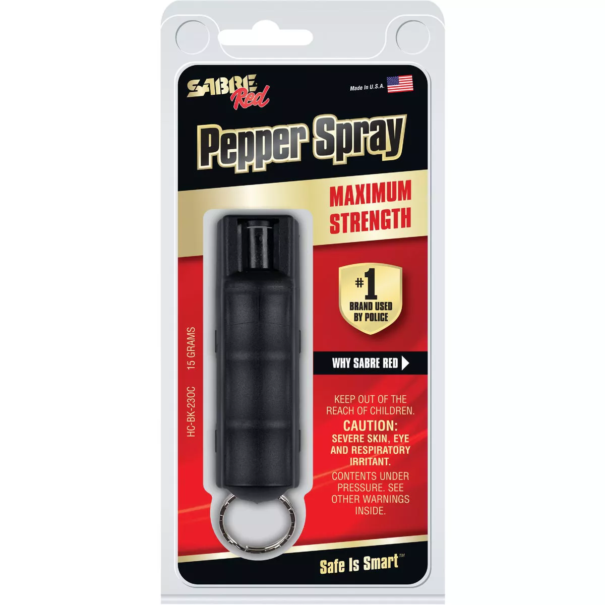 Sabre Red 0.50 Oz. Black Pepper Spray - photo 2