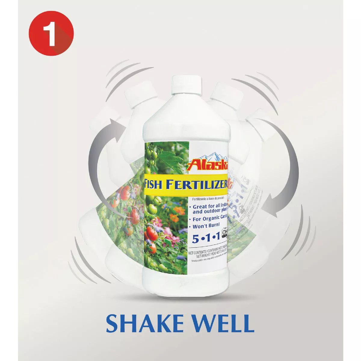 Alaska 1 Qt. 5-1-1 Organic Concentrate Liquid Plant Food - photo 3