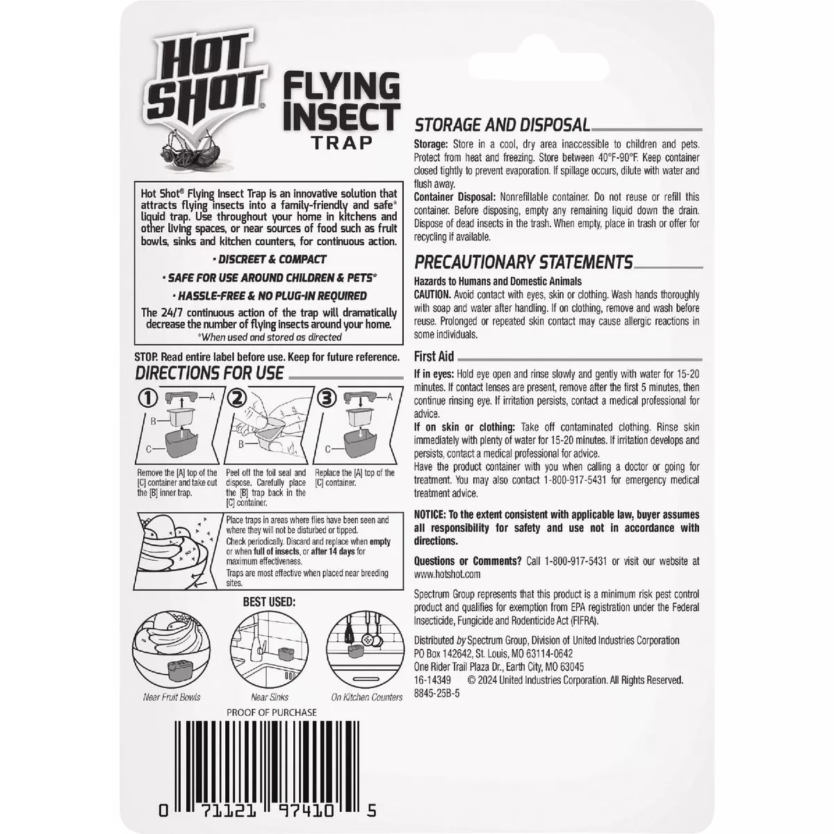 Hot Shot Flying Insect Trap (2-Pack) - photo 2