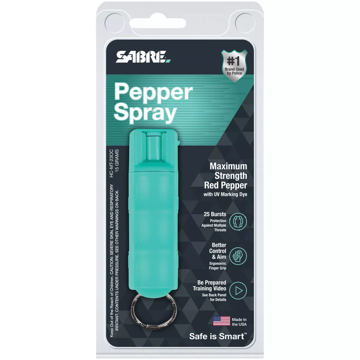 Sabre Red 0.50 Oz. Mint Green Pepper Spray - photo 2