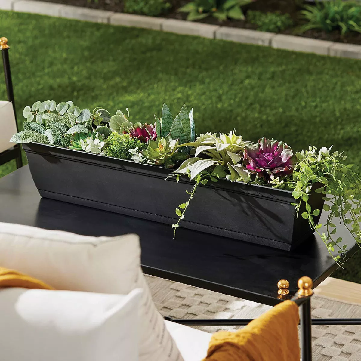 HC Companies Eclipse 30 In. Black Window Box - photo 6