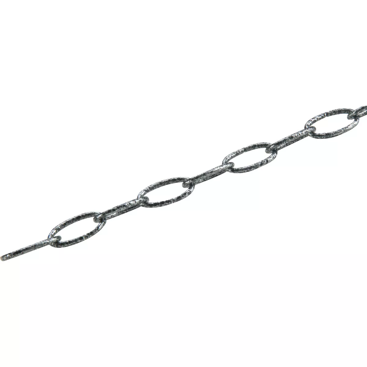 Campbell #10 40 Ft. Antique Silver Finished Metal Craft Chain
