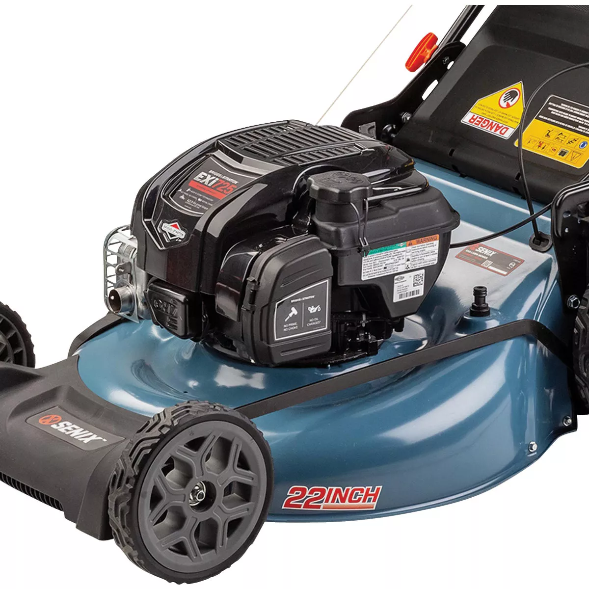 Senix 22 In. 163cc 3-In-1 Self-Propelled Gas Lawn Mower - photo 3