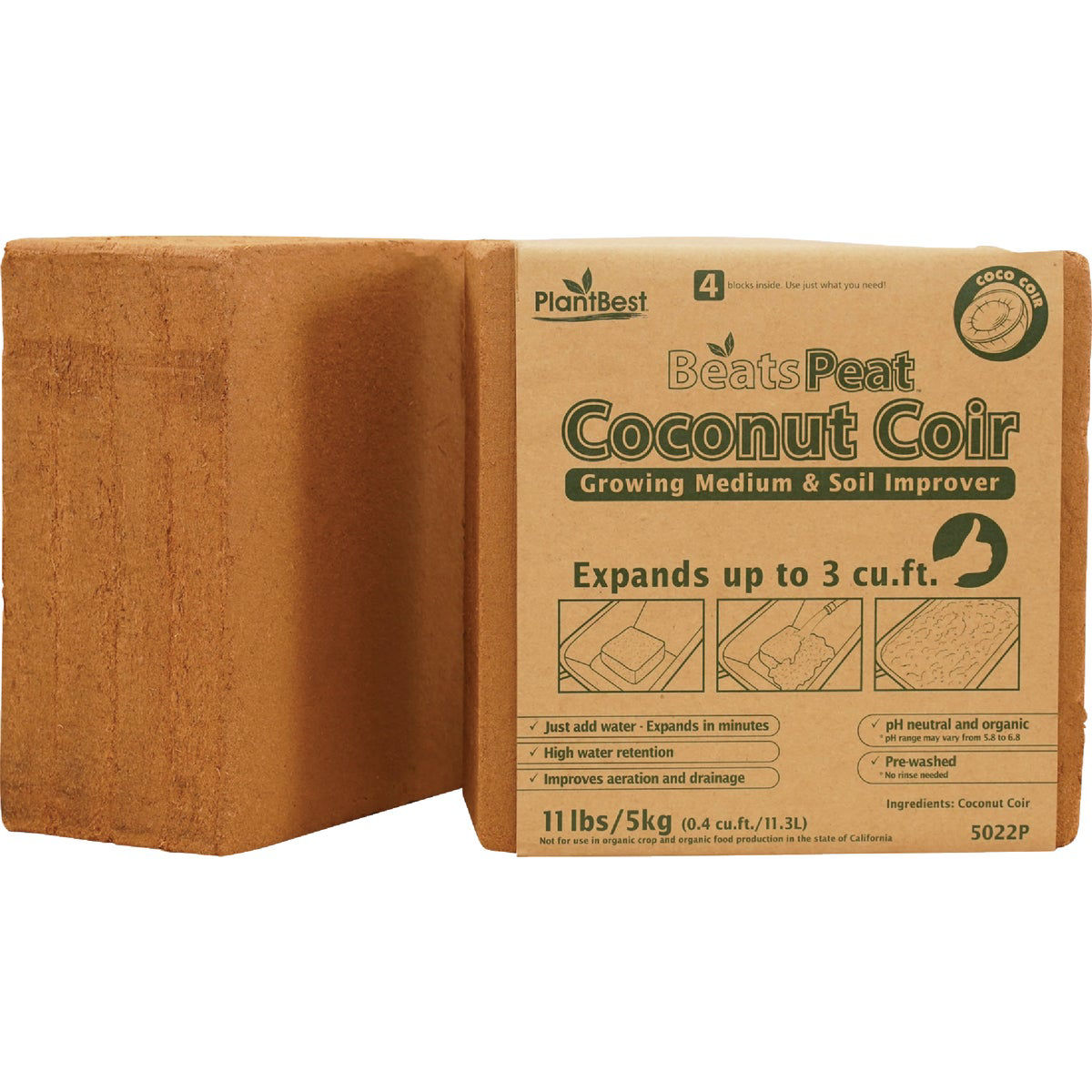 PlantBest Coco Peat Growing Medium - Thumbnail 5