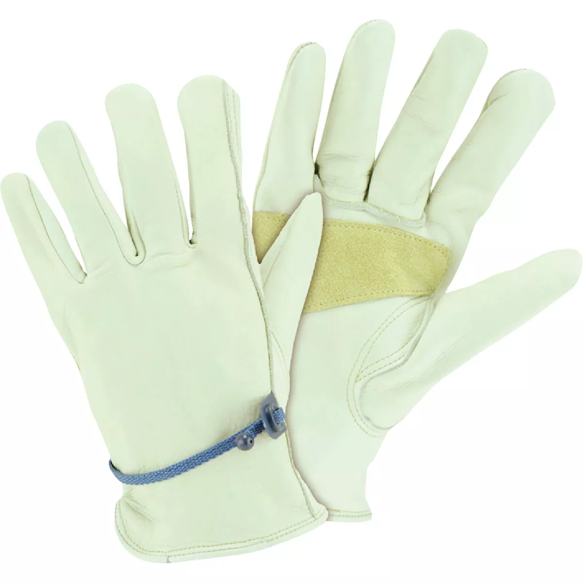 West Chester Protective Gear Men's Medium Heavy-Duty Leather Driver Glove
