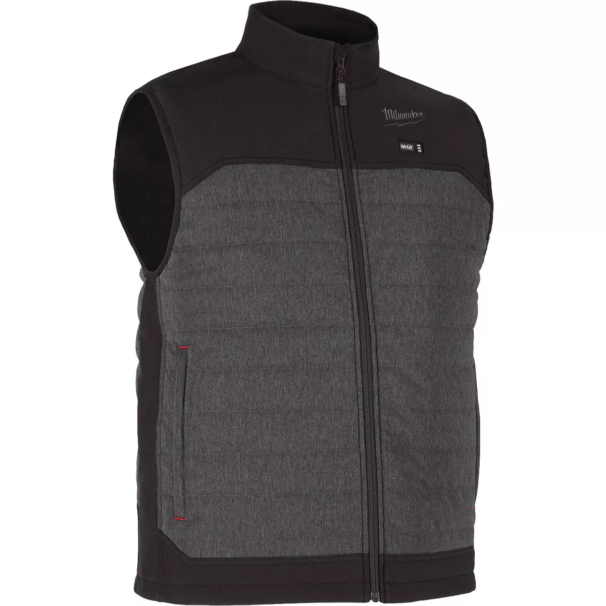Milwaukee M12 AXIS Men's Gray Cordless Heated Vest, XL - photo 2