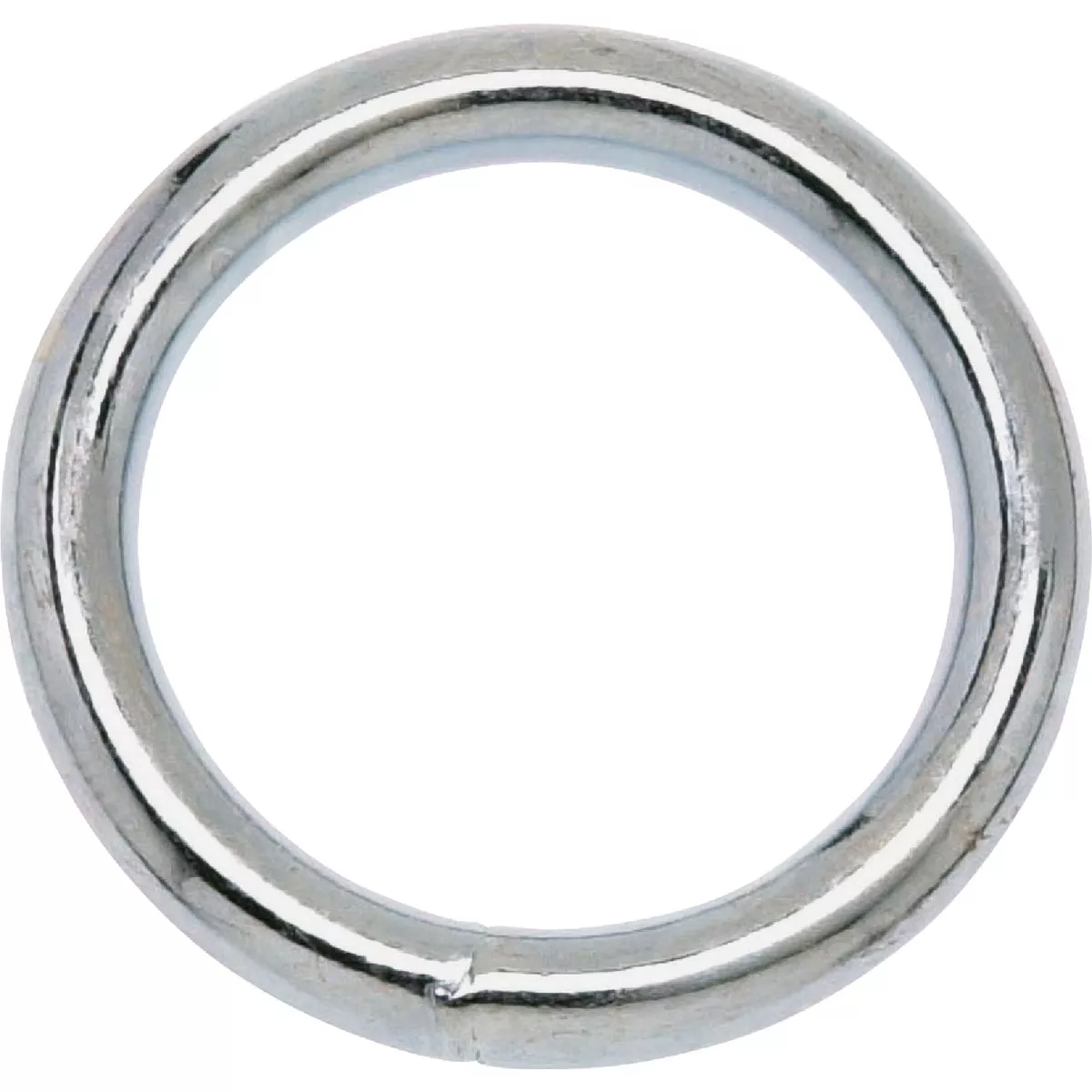 Campbell 2 In. Nickel-Plated Welded Metal Ring
