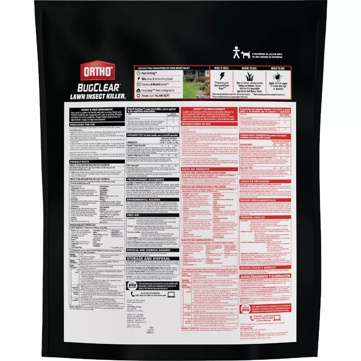 Ortho BugClear 10 Lb. Lawn Insect Killer - photo 2