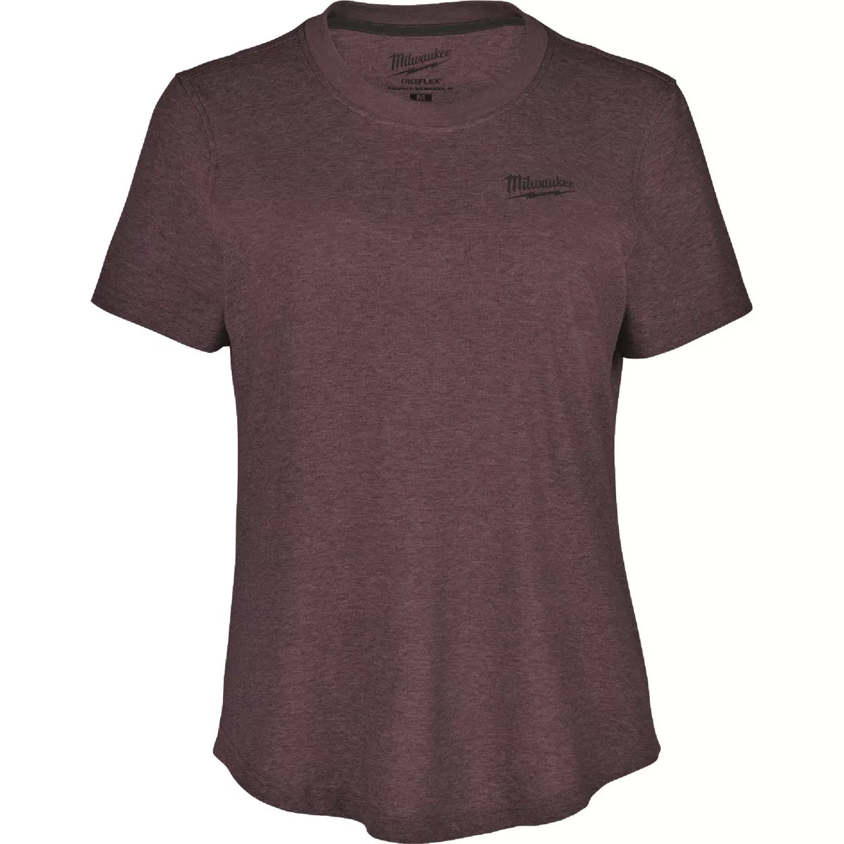 Milwaukee FREEFLEX Women's 2XL Purple Short Sleeve Hybrid T-Shirt