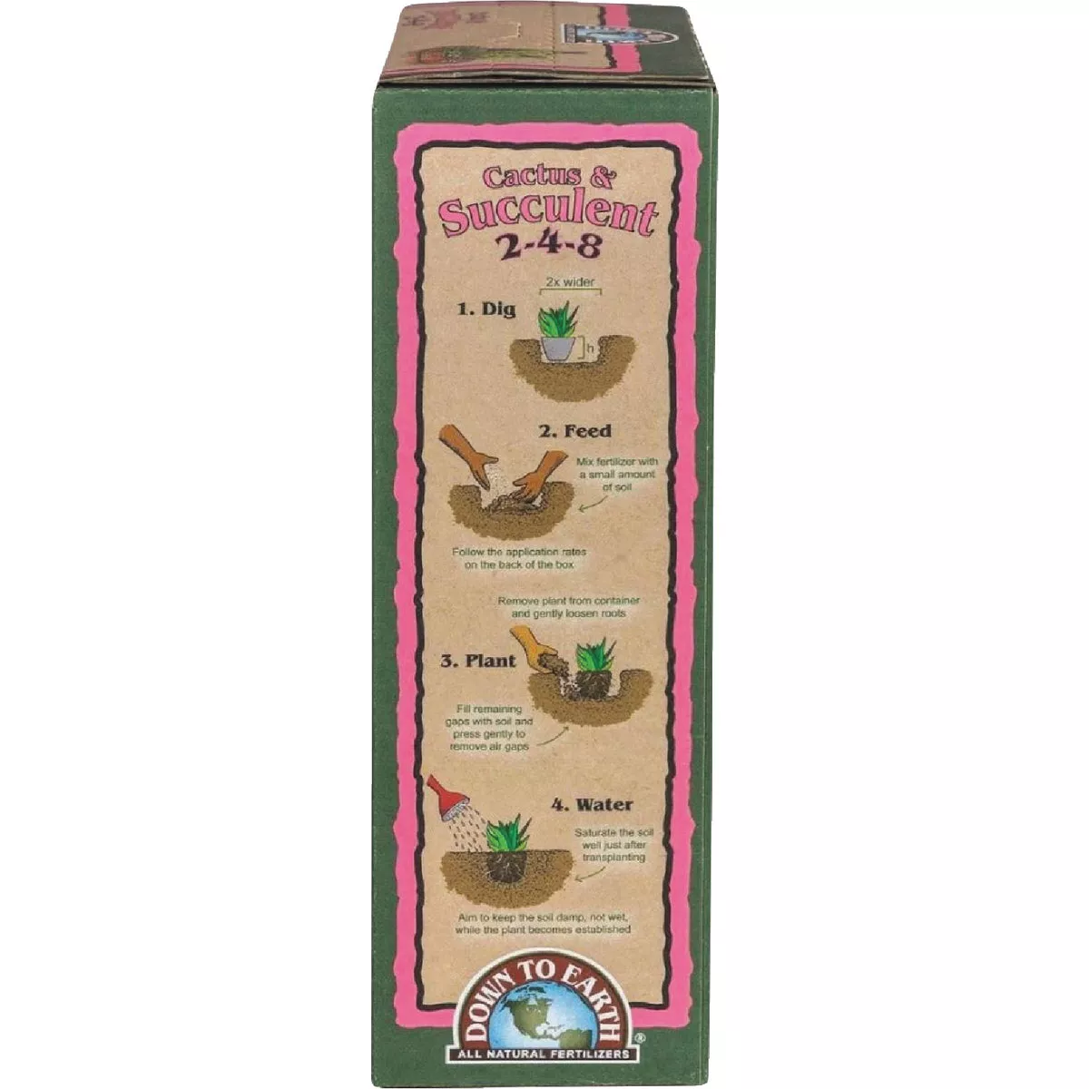 Down To Earth 1 Lb. 2-4-8 Cactus Mix - photo 3