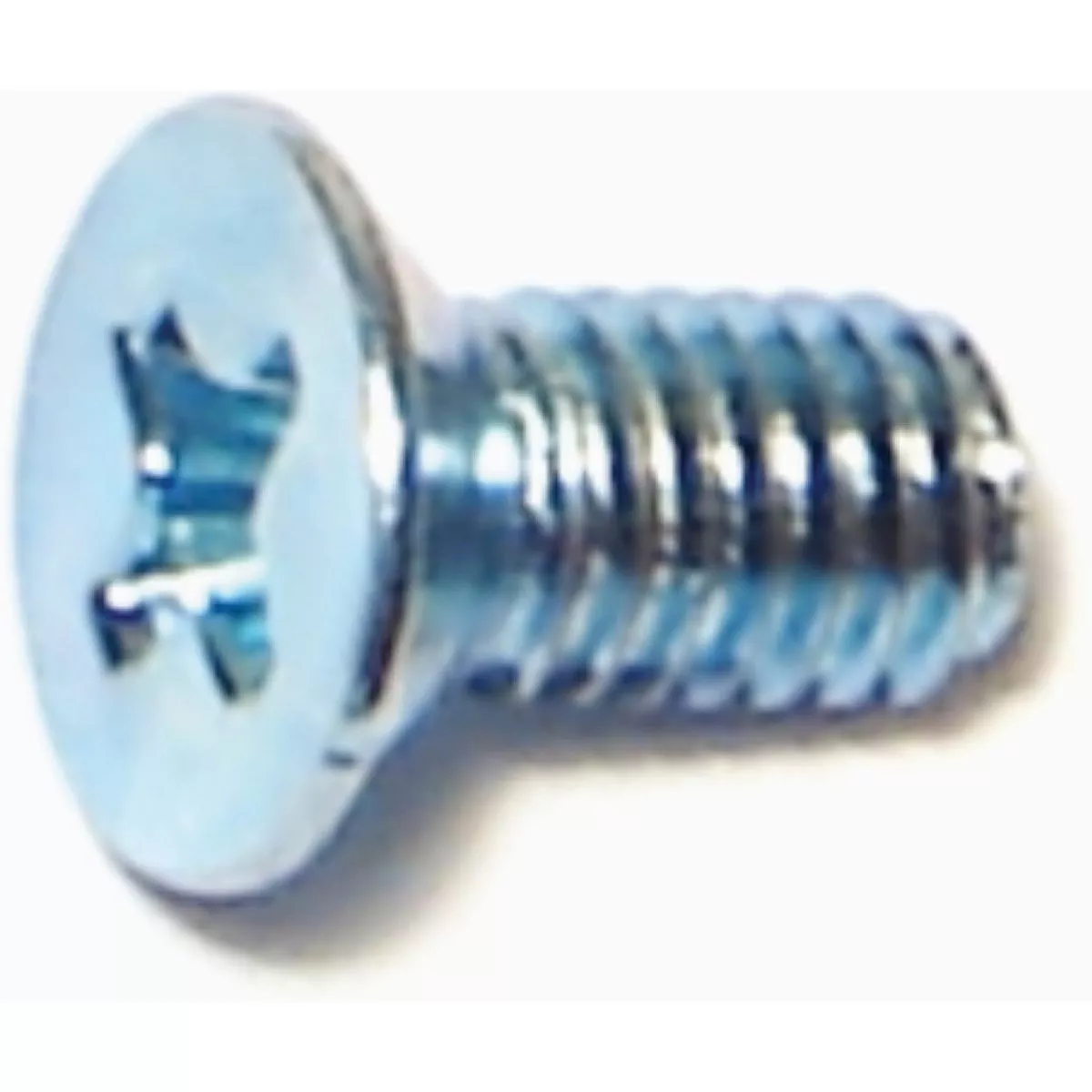 Midwest Fastener 4mm-0.7 x 8mm Zinc Plated Class 4.8 Steel Coarse Thread Phillips Flat Head Machine Screws (50 Ct.)