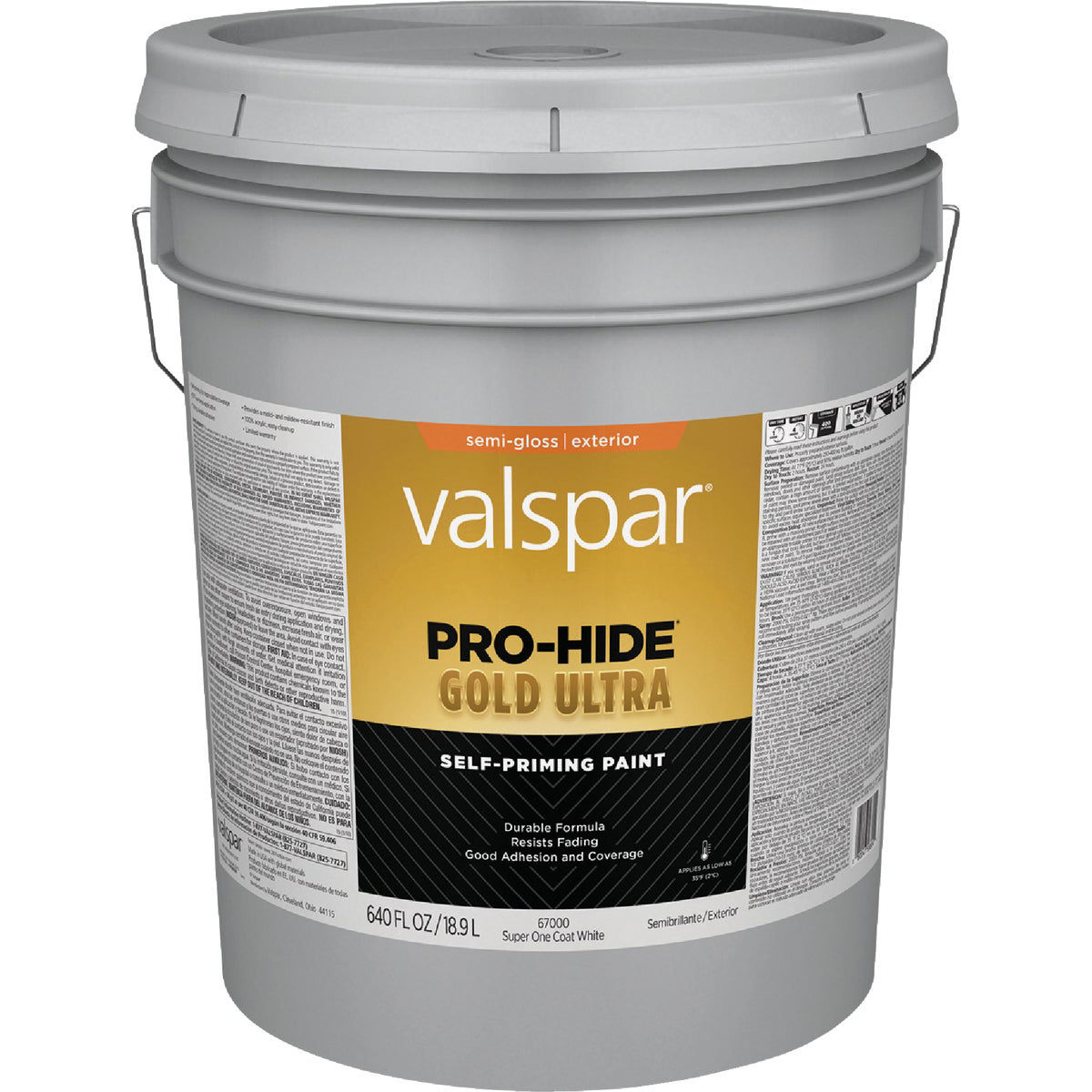 Semi Gloss Exterior Valspar Storm Coat Gallon Valspar Pro-Hide