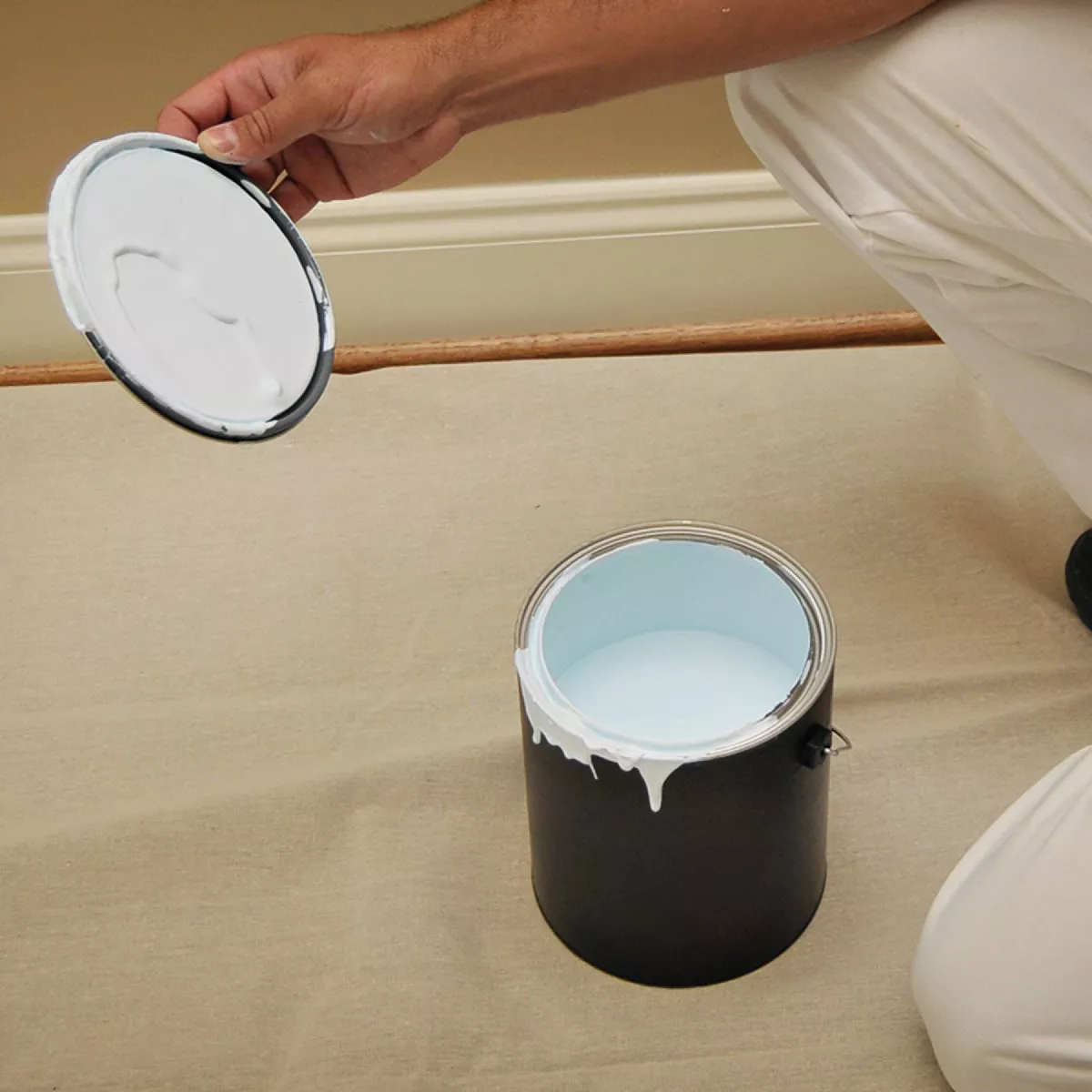 Trimaco SuperTuff 8 Oz. 9 Ft. x 12 Ft. Medium Weight Canvas Drop Cloth - photo 4