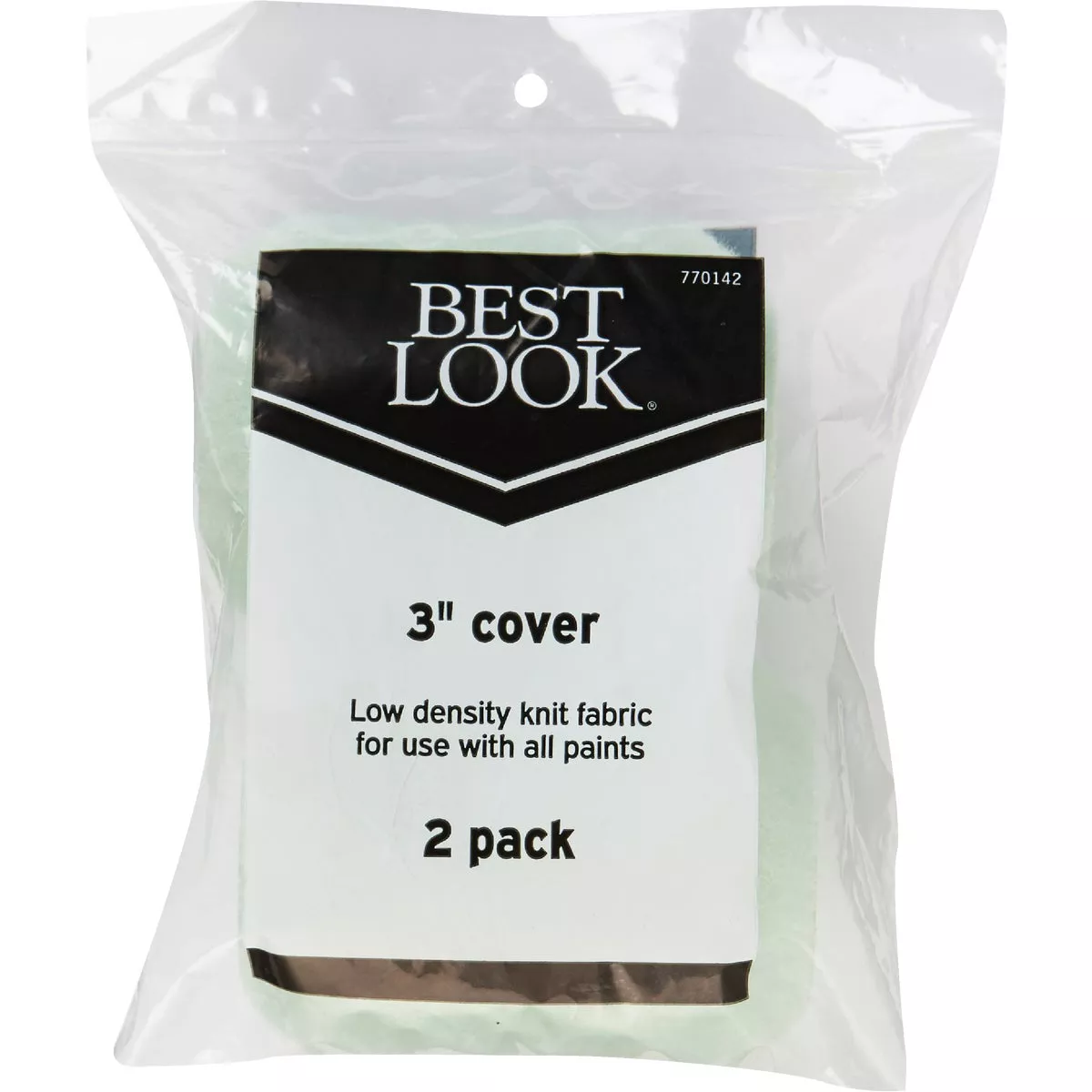 Best Look 3 In. x 3/8 In. Knit Fabric Roller Cover (2-Pack) - photo 2