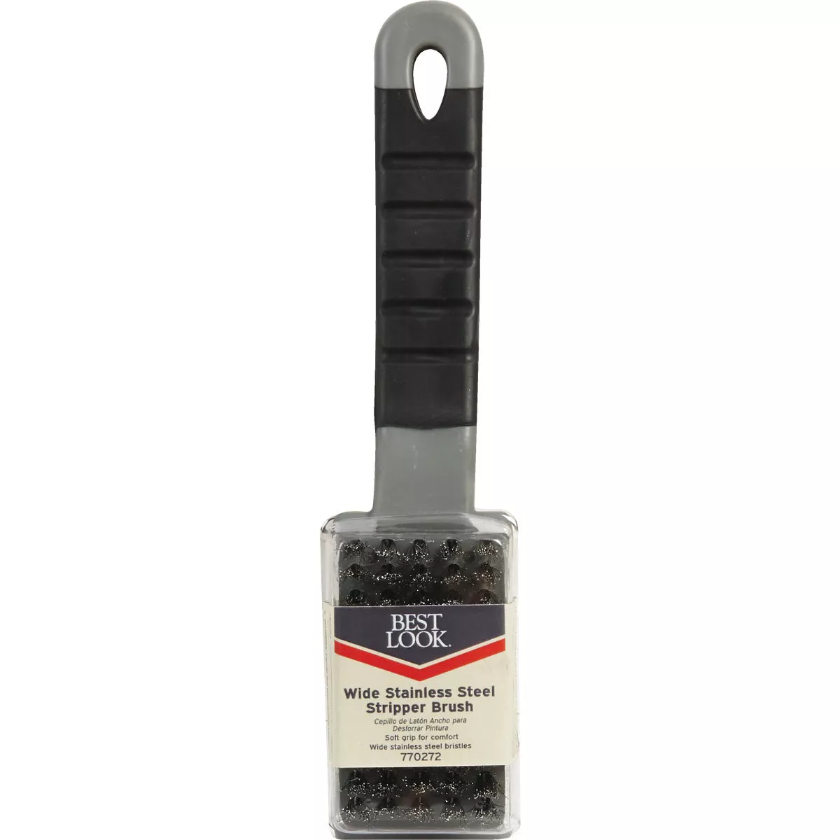 Best Look Stainless Steel Soft Grip Wire Brush - photo 2