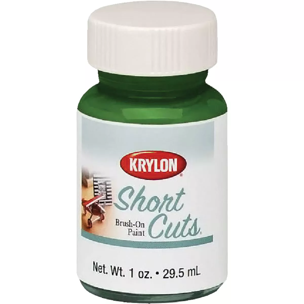 Krylon Short Cuts Leaf Green High Gloss 1 Fl Oz Hobby Paint
