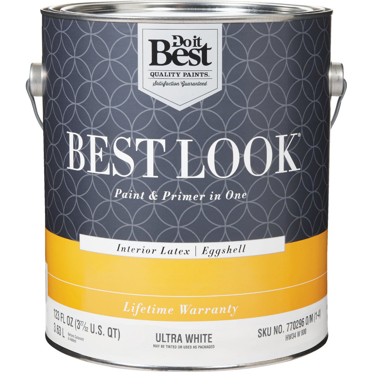 Best Look Latex Premium Paint & Primer In One Eggshell Interior Wall