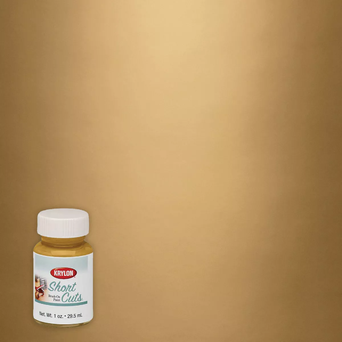Krylon Short Cuts Gold High Gloss Mettalic 1 Fl. Oz. Hobby Paint