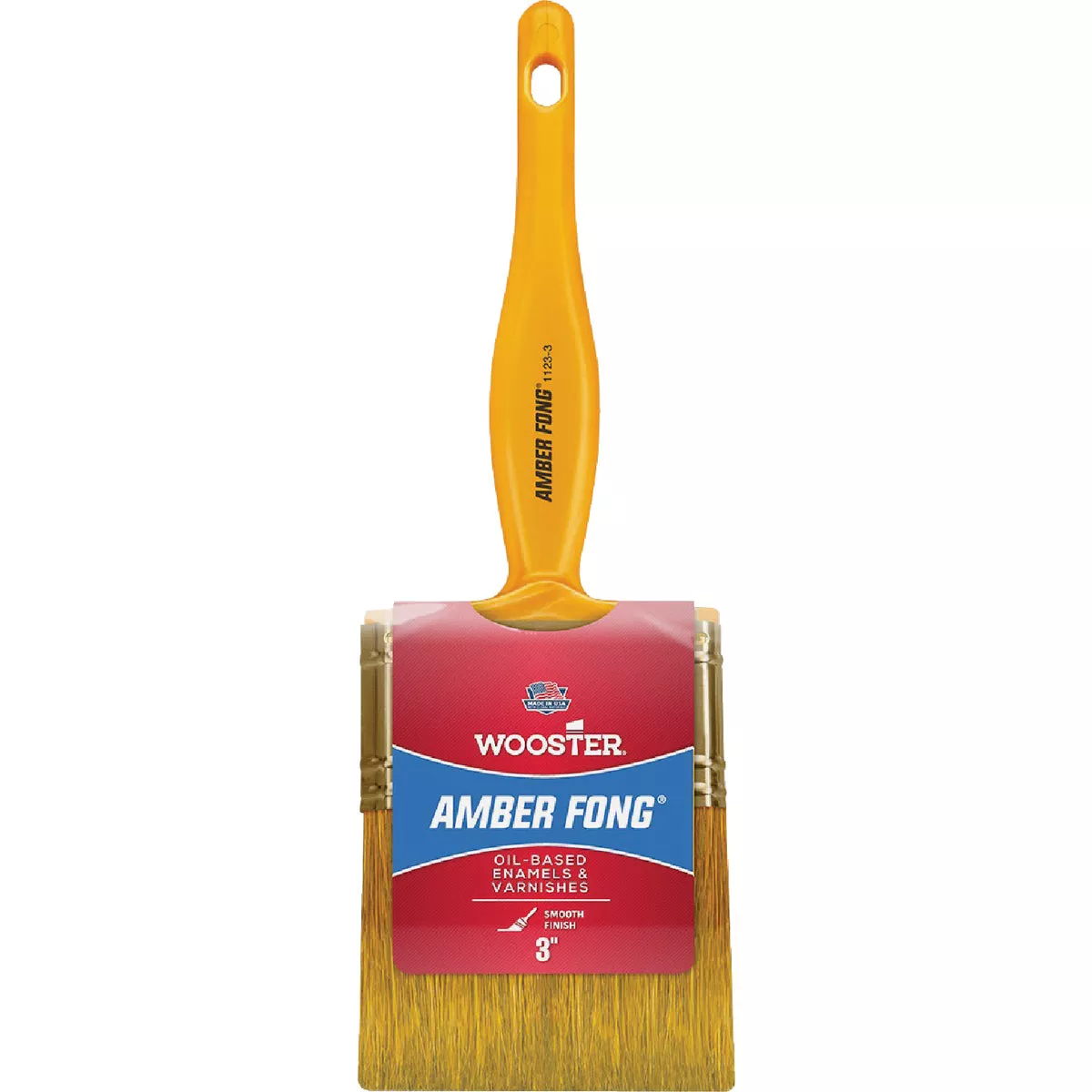 Wooster Amber Fong 3 In. Flat Paint Brush