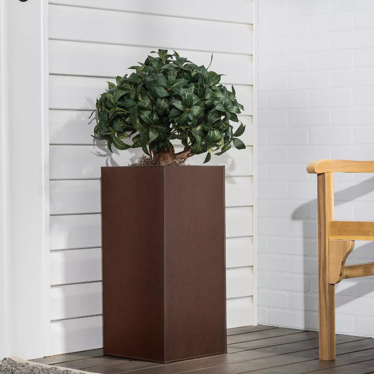 Rust-Oleum Stops Rust Hammered Paint, Brown, 1 Qt. - photo 3