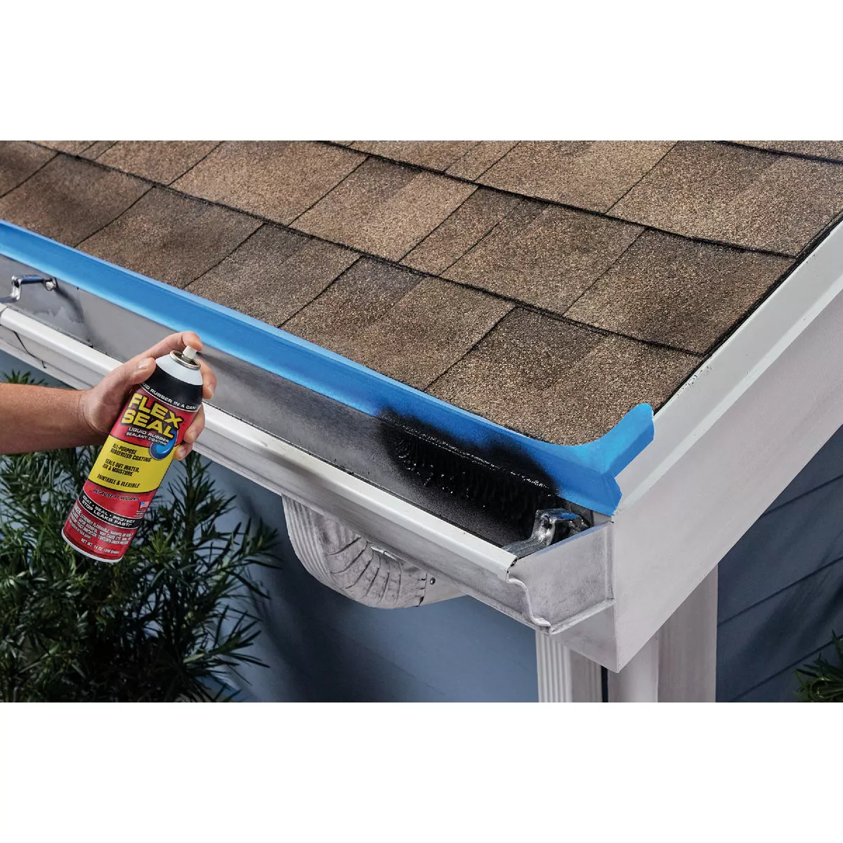 FLEX SEAL 14 Oz. Spray Rubber Sealant, Black - photo 3