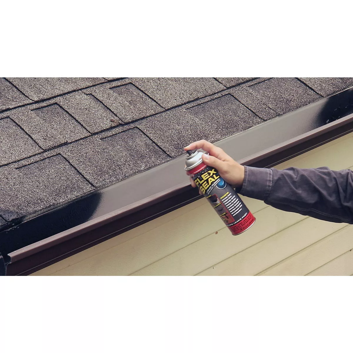 FLEX SEAL 14 Oz. Spray Rubber Sealant, Black - photo 4