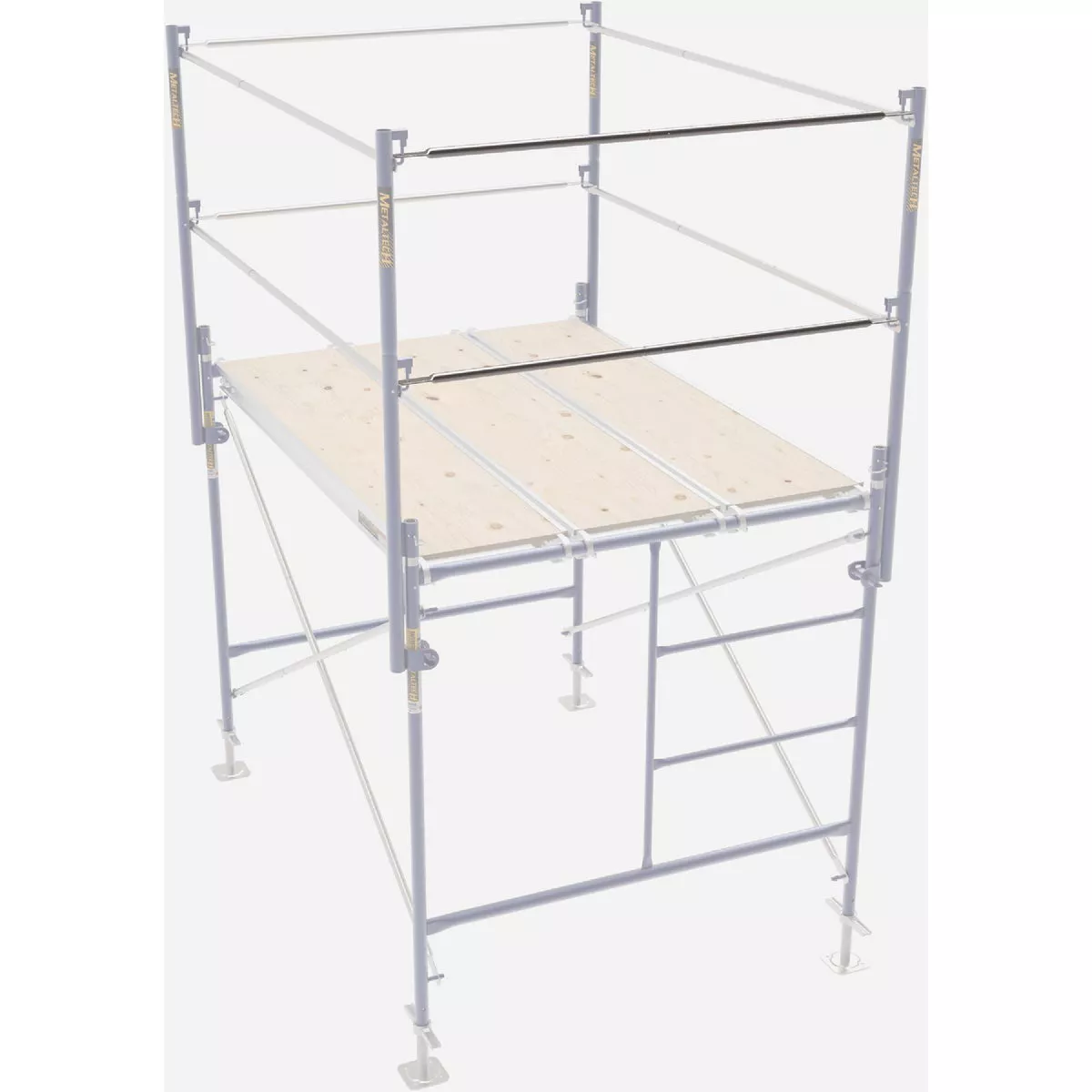 MetalTech 60 In. Galvanized Sectional Guardrail (Set Of 2) - photo 5