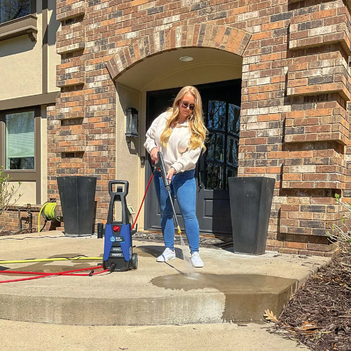AR Blue Clean 1700 psi 1.7 GPM Cold Water Electric Pressure Washer - photo 2
