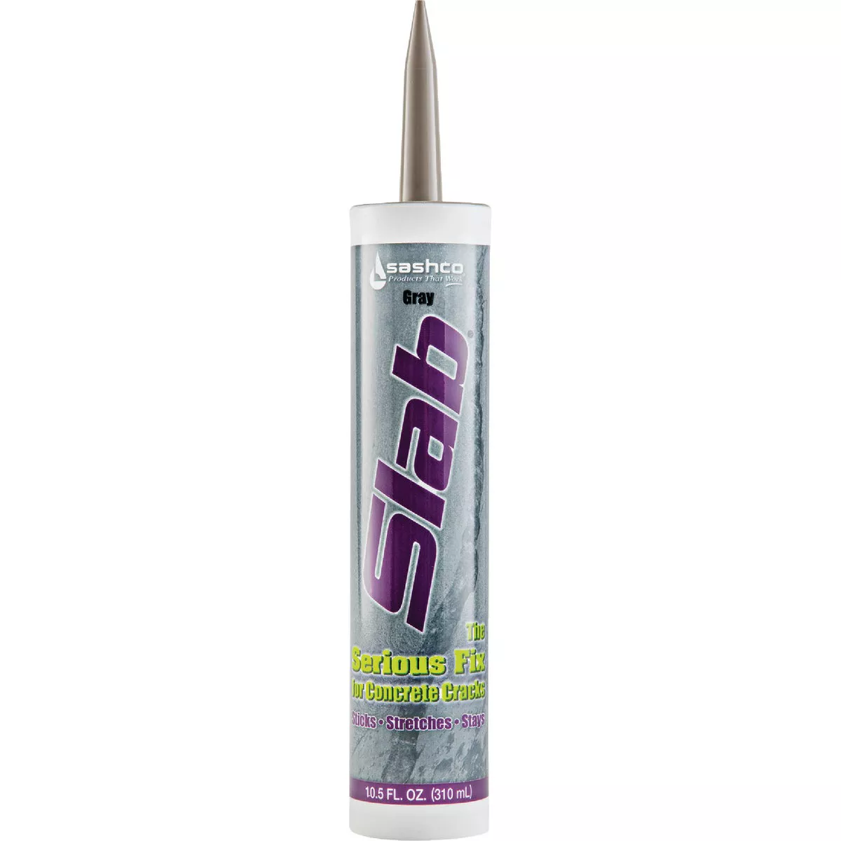 Sashco Slab Concrete Sealant 10.5 Oz Gray Concrete Sealant