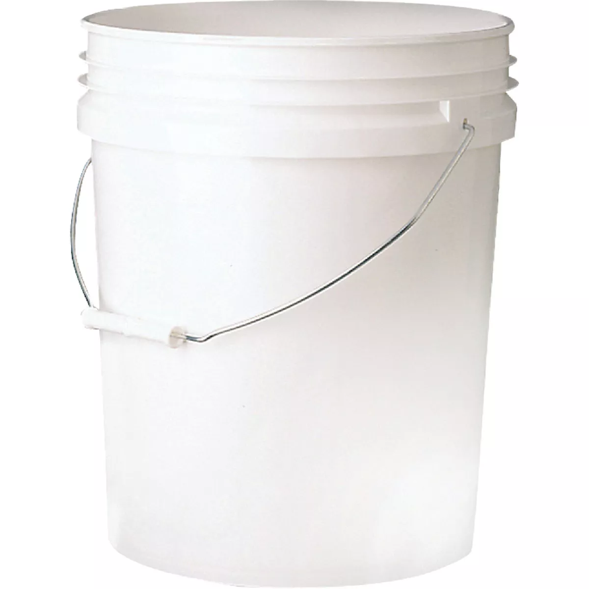 Leaktite 5 Gal. White Plastic Bucket