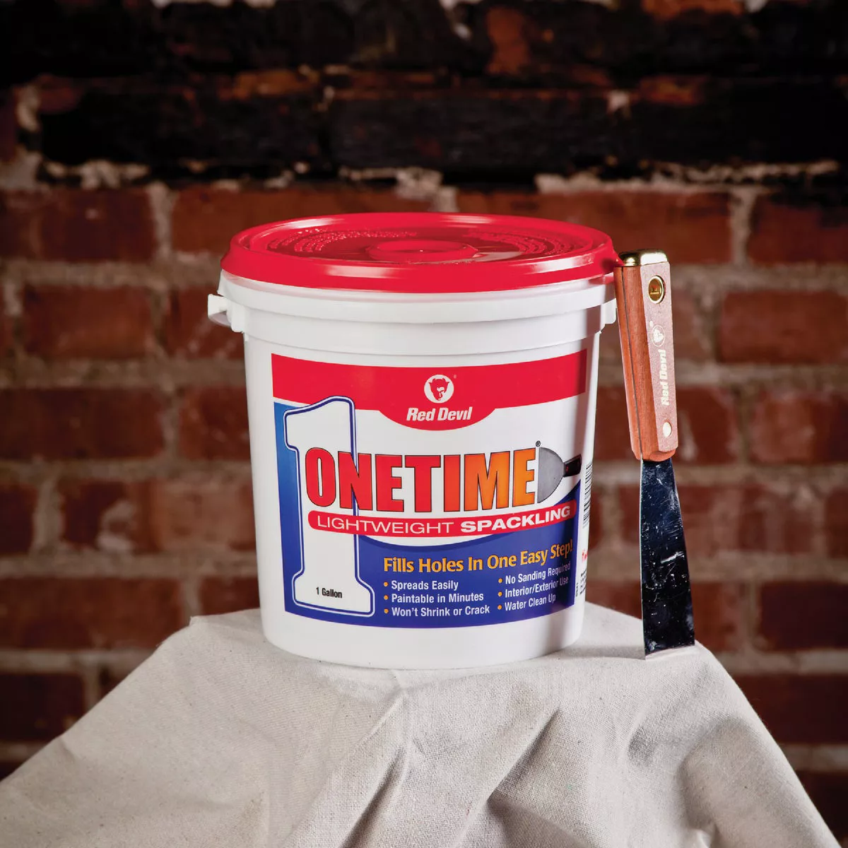 Red Devil Onetime 1 Pt. Lightweight Acrylic Patch & Prime Spackling - photo 3