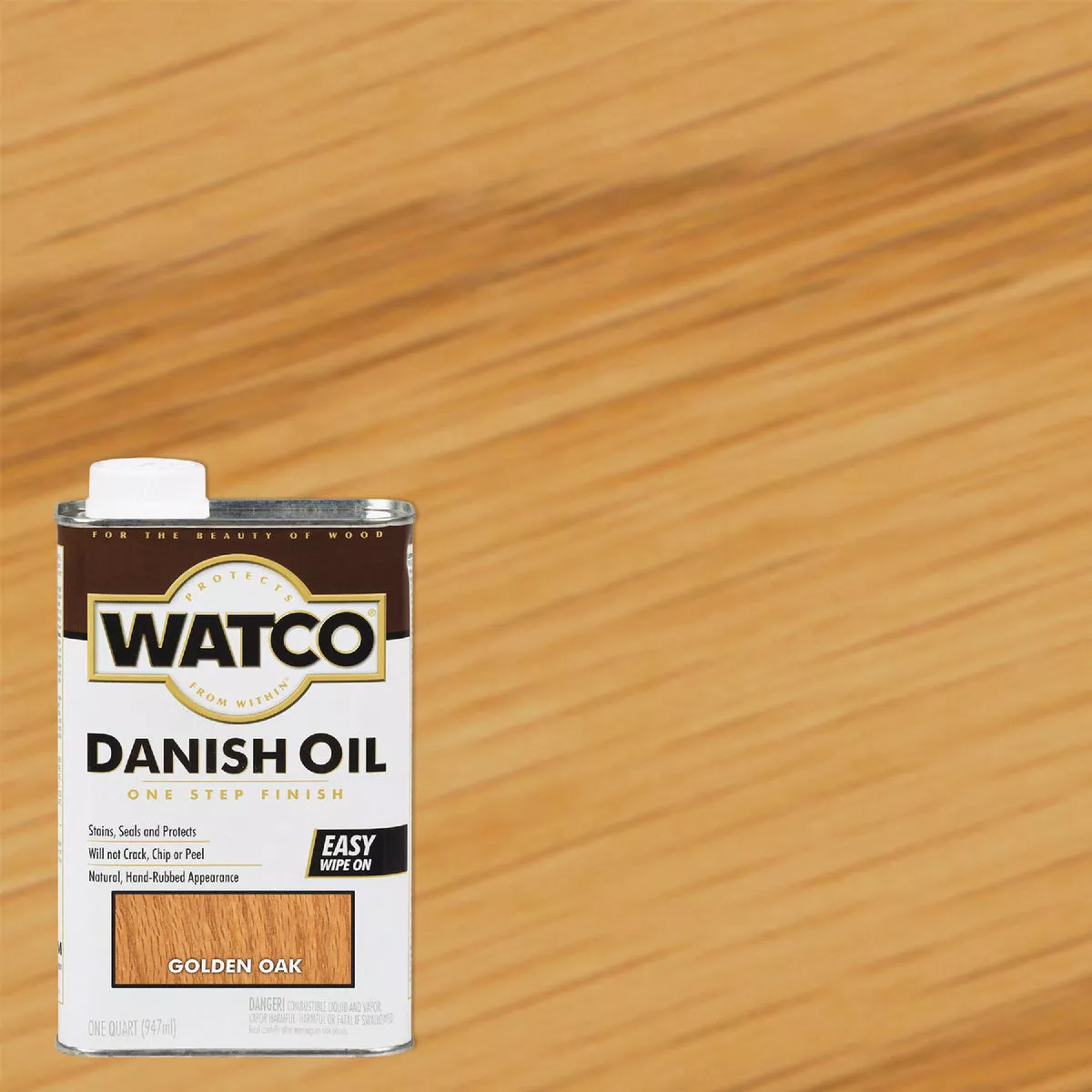Watco Danish 1 Qt. Low VOC Golden Oak Oil Finish
