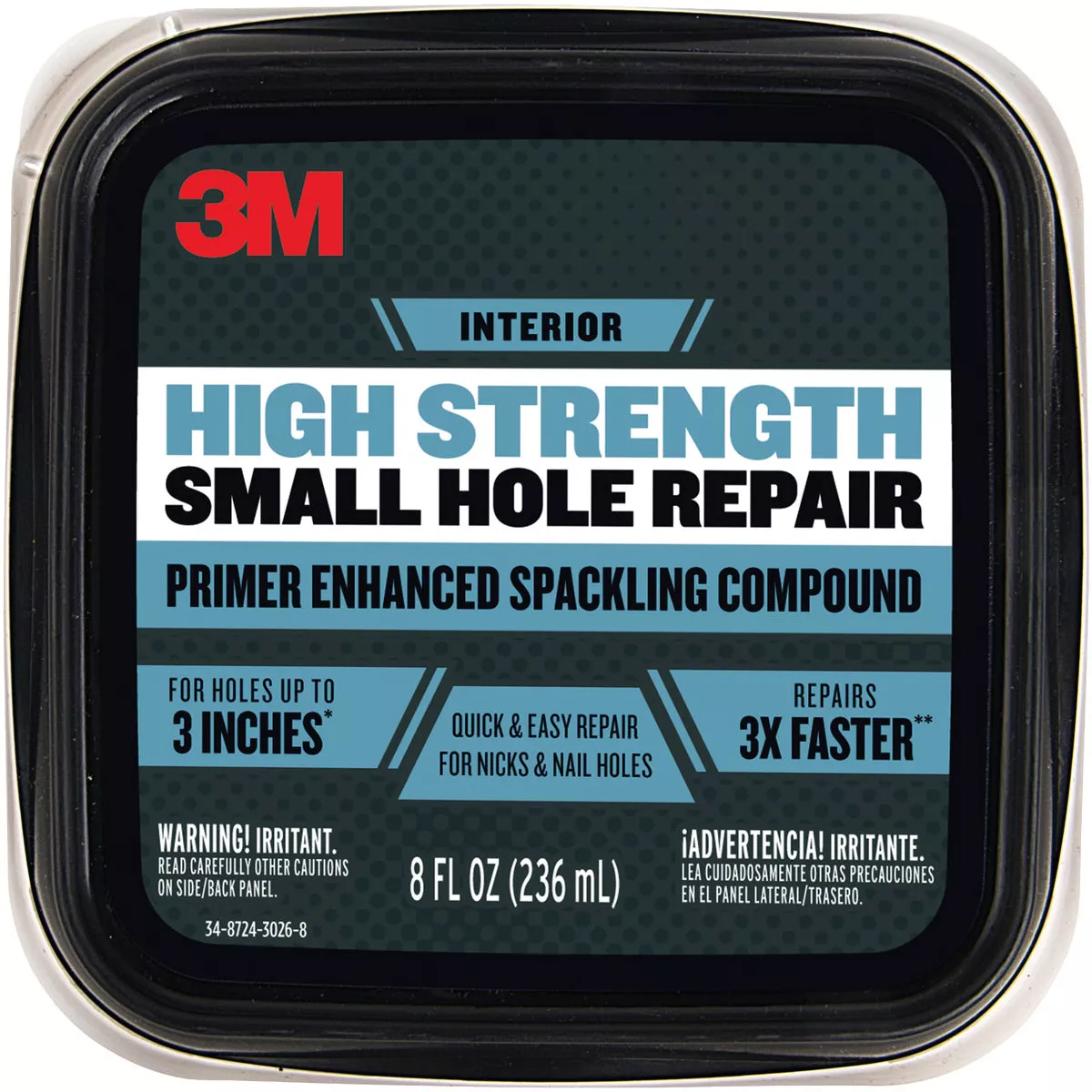 3M High Strength Small Hole Repair, 8 Oz. - photo 3