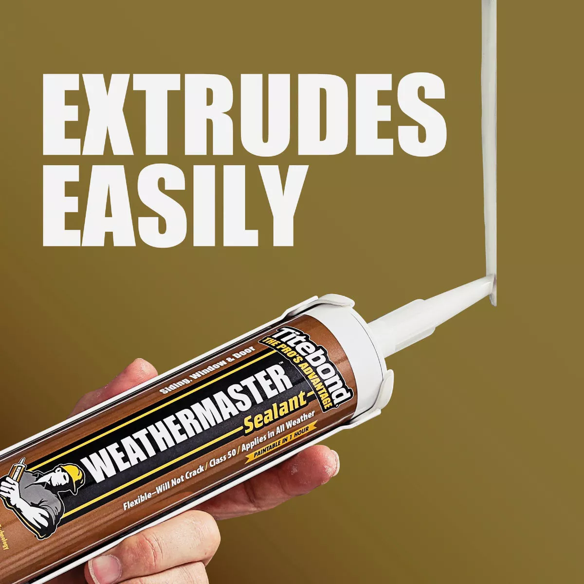 Titebond WeatherMaster 10 Oz. Polymer Sealant, 44061 Bronze - photo 5