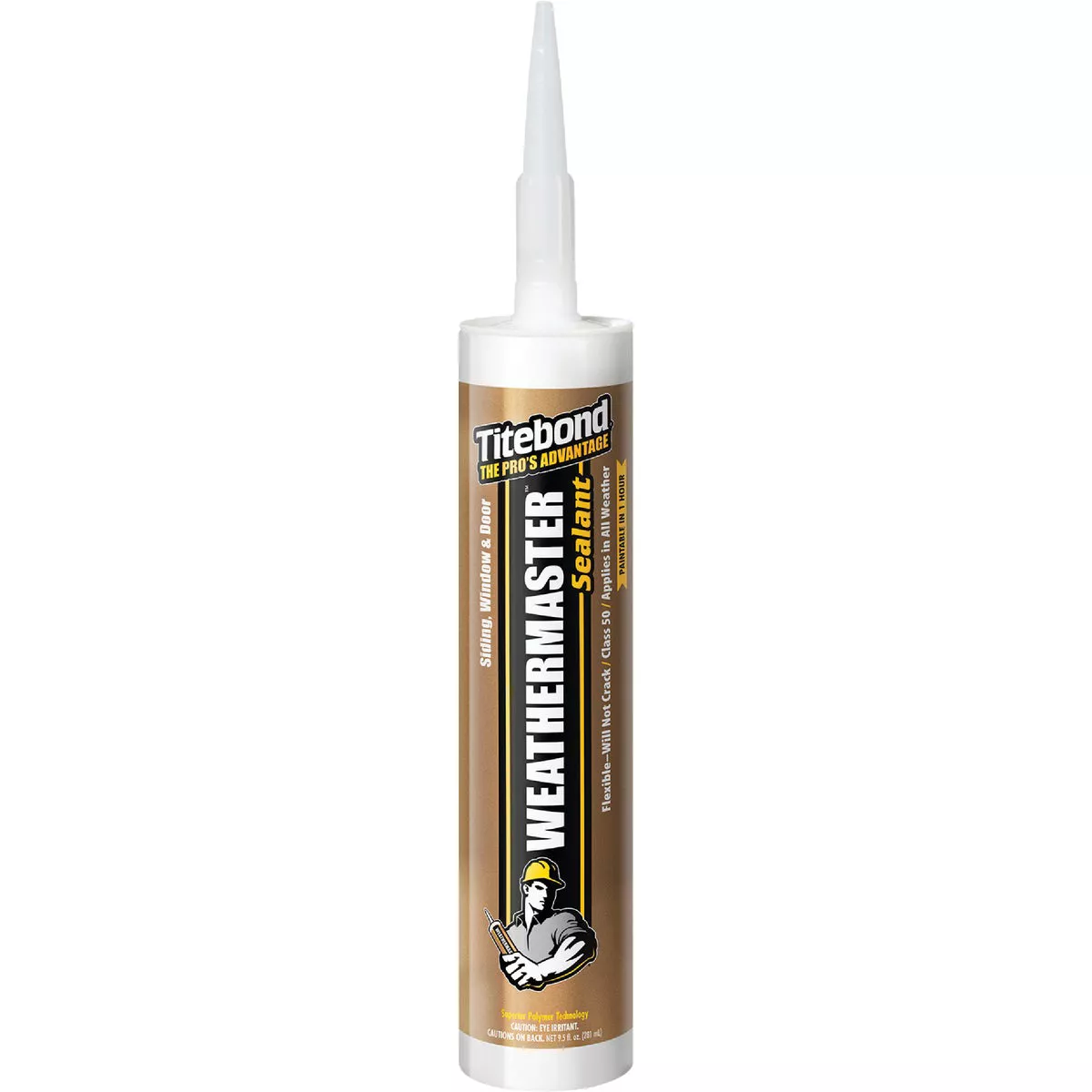 Titebond WeatherMaster 10 Oz. Polymer Sealant, 44061 Bronze - photo 8