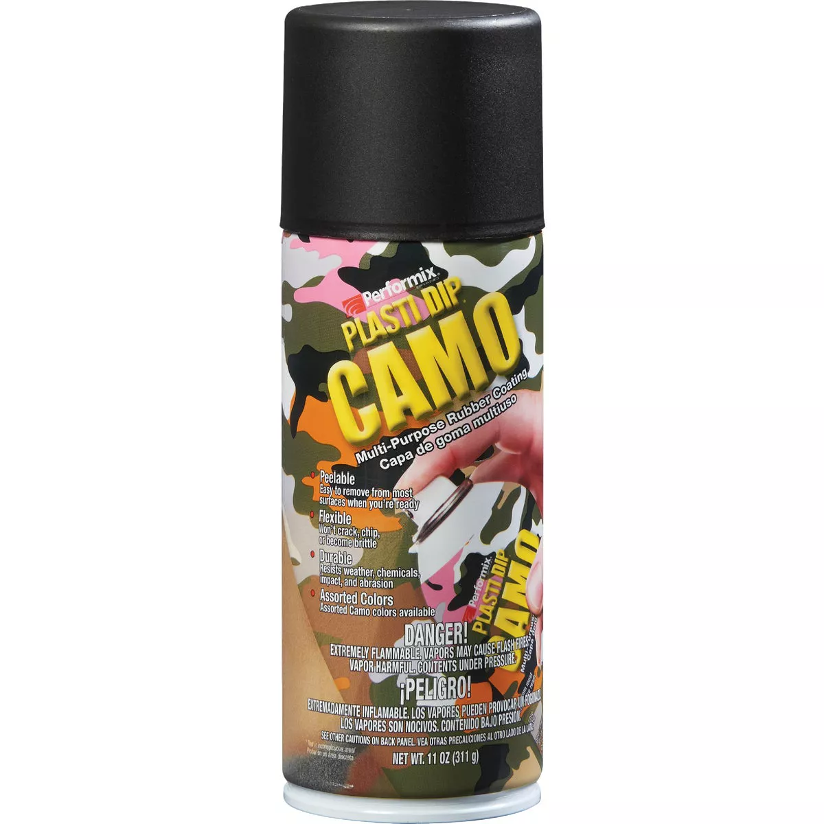 Performix Plasti Dip Black Camo Rubber Coating Spray Paint