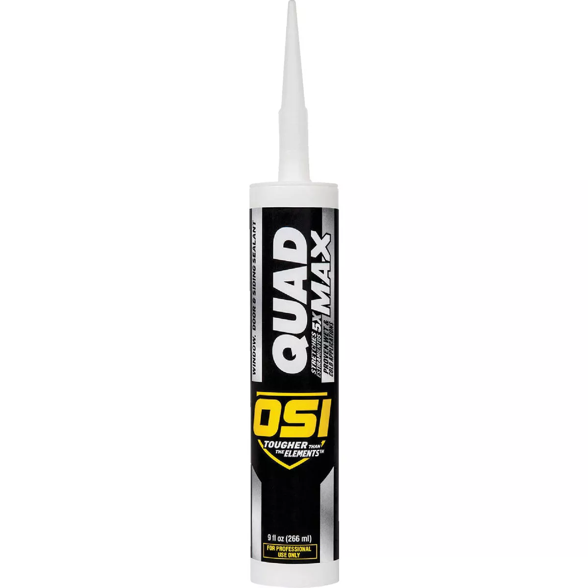 OSI QUAD MAX 9.5 Oz. Window, Door & Siding Sealant, White