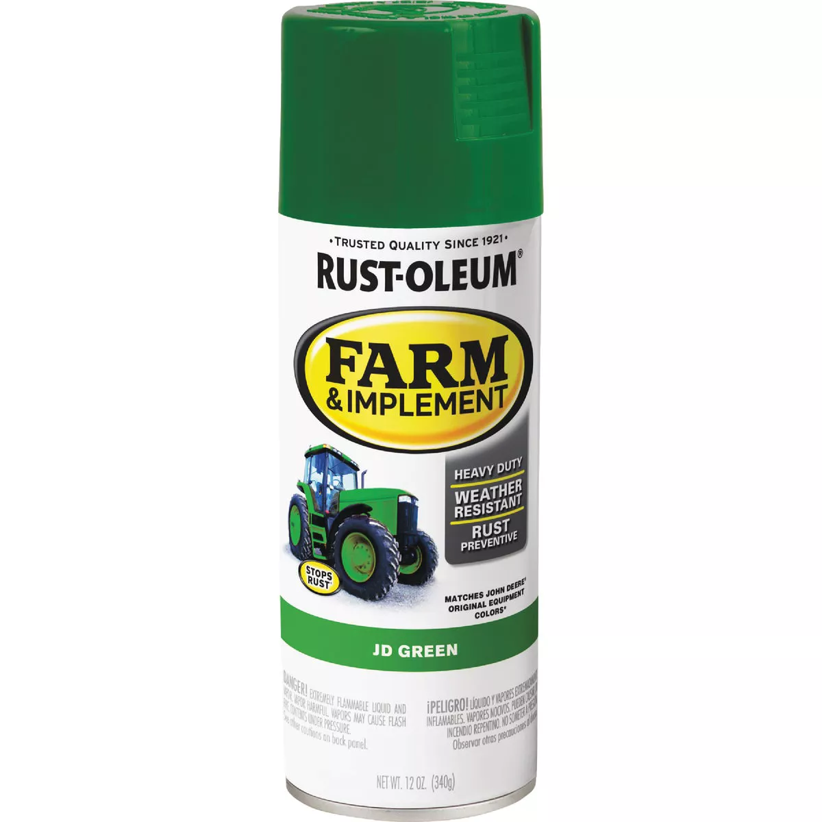 Rust-Oleum 12 Oz. JD Green Farm & Implement Spray Paint - photo 3