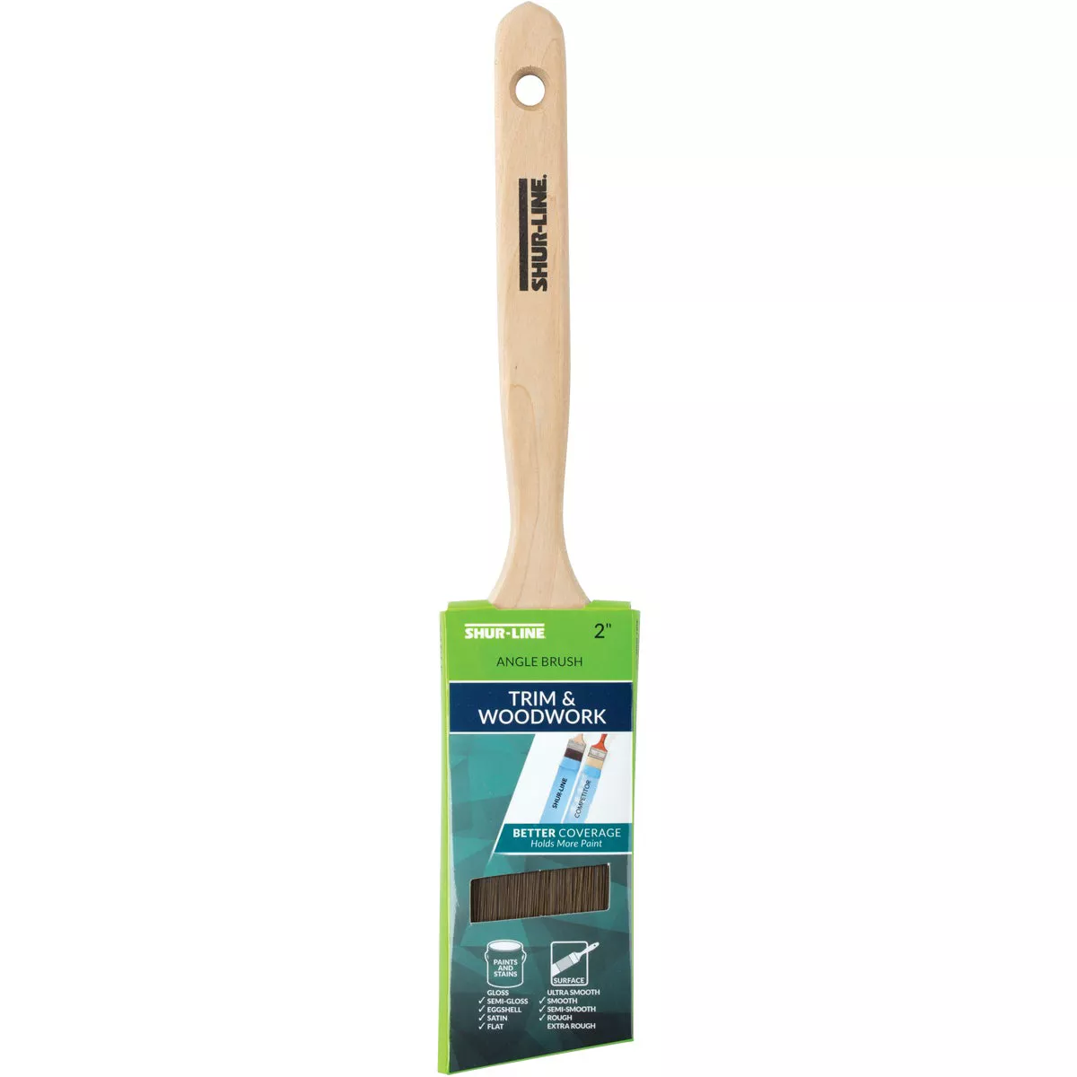 Shur-Line ONE COATER 2 In. Angle Sash Paint Brush