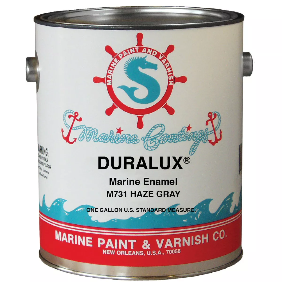 DURALUX Gloss Marine Enamel, Haze Gray, 1 Gal.