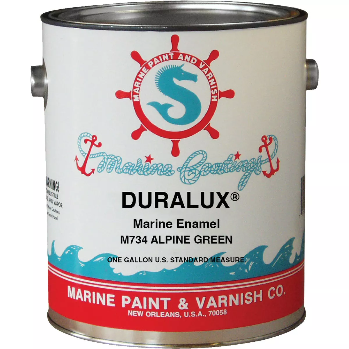DURALUX Gloss Marine Enamel, Alpine Green, 1 Gal.