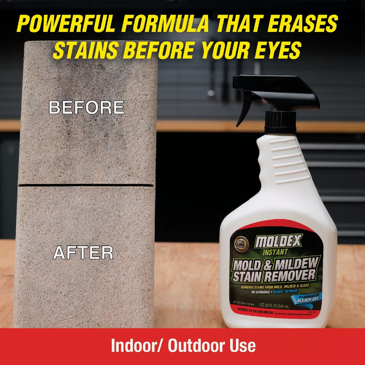 Moldex 32 Oz. Ready To Use Trigger Spray Instant Mold & Mildew Stain Remover - photo 3