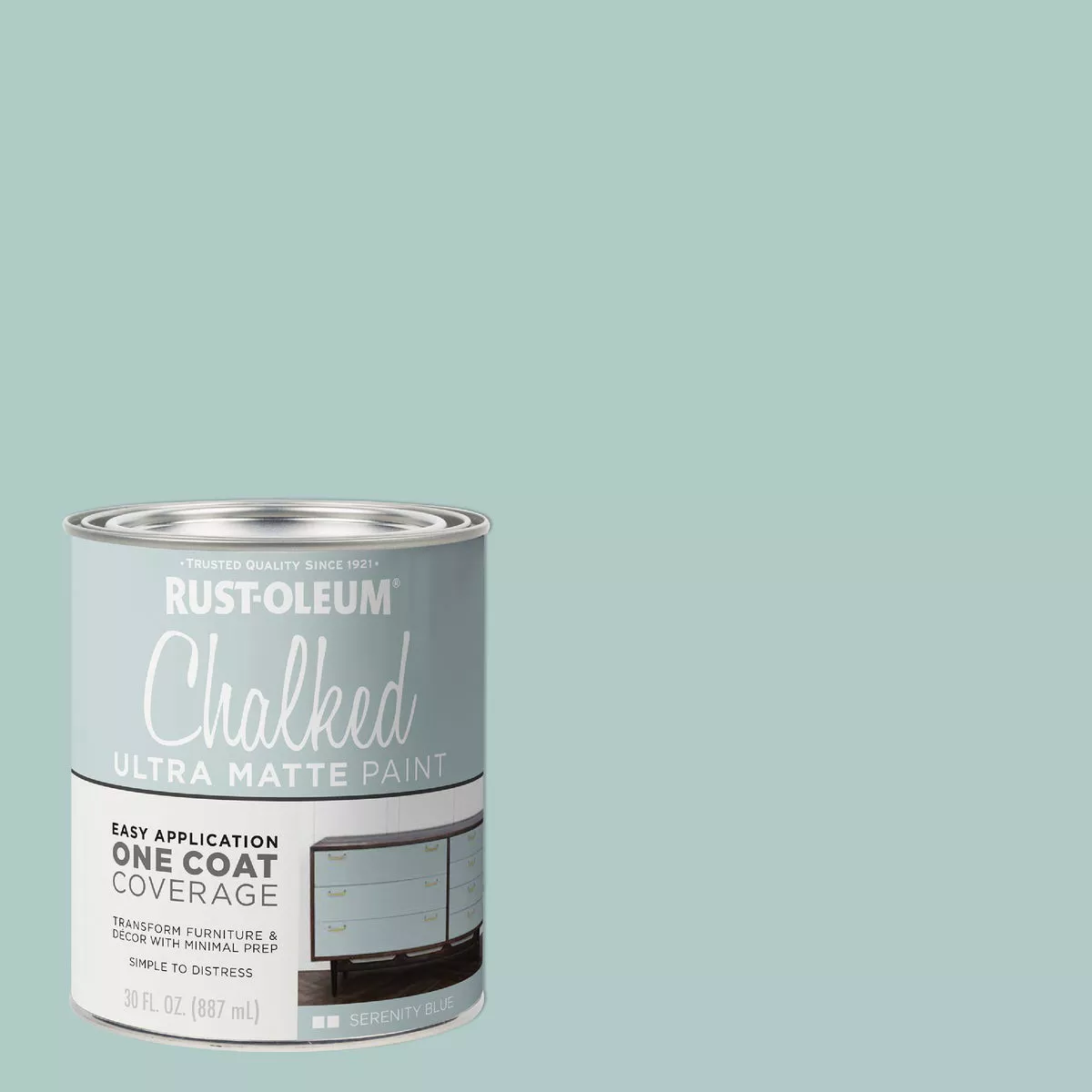 Rust-Oleum Chalked Serenity Ultra Matte 30 Oz. Chalk Paint