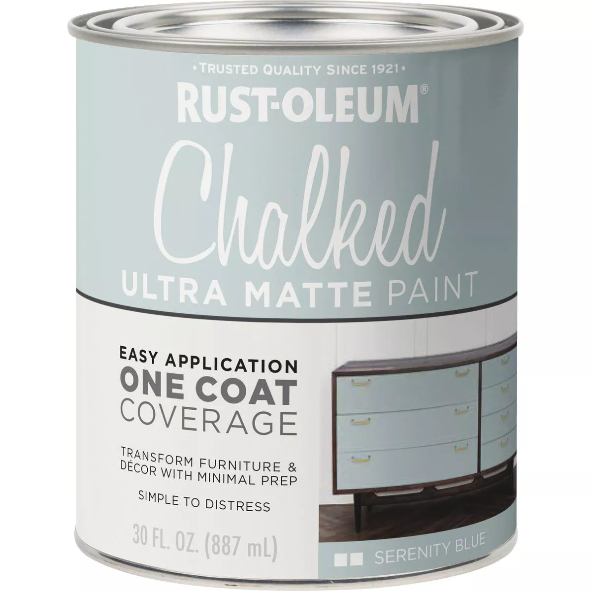 Rust-Oleum Chalked Serenity Ultra Matte 30 Oz. Chalk Paint - photo 2