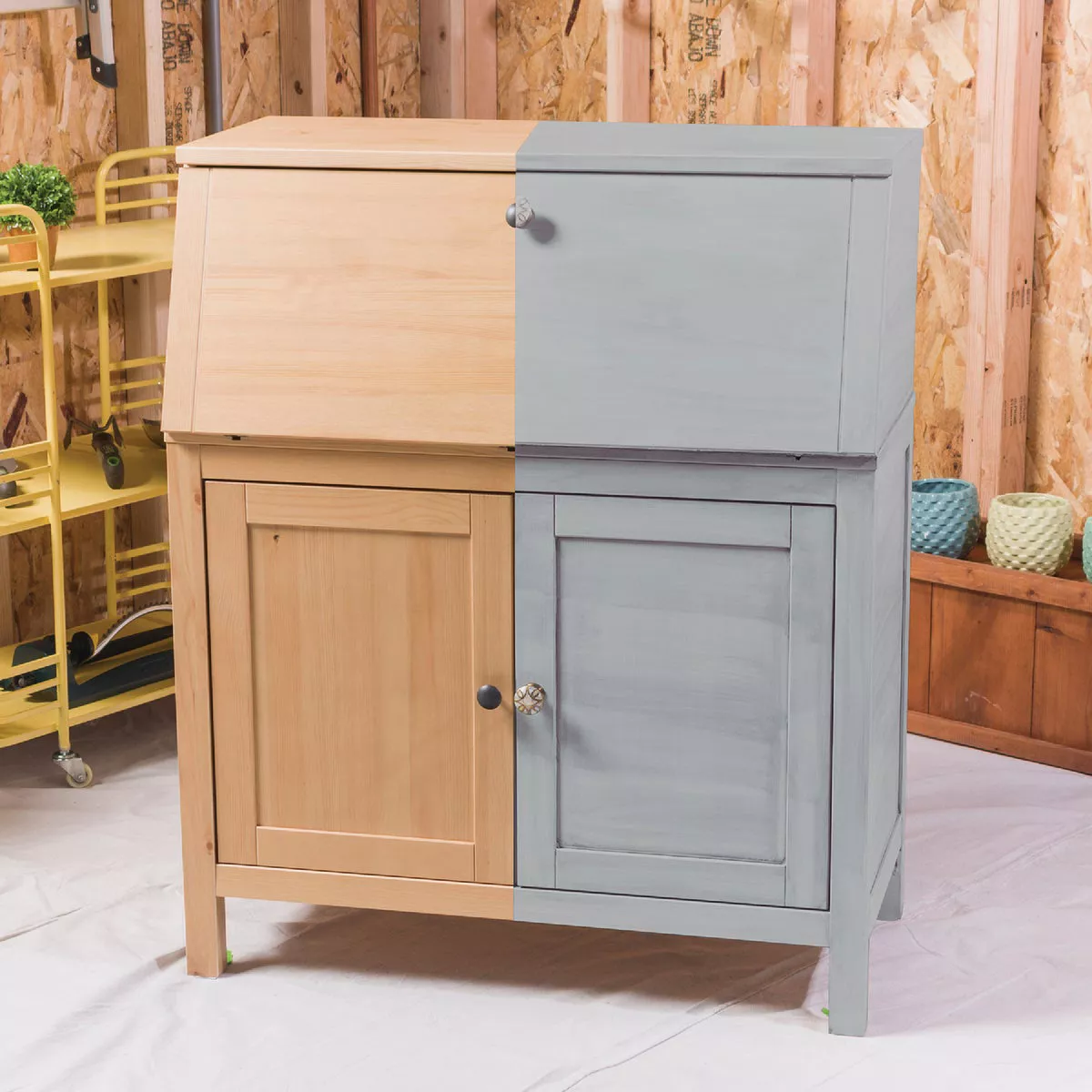 Rust-Oleum Chalked Aged Gray Ultra Matte 30 Oz. Chalk Paint - photo 5