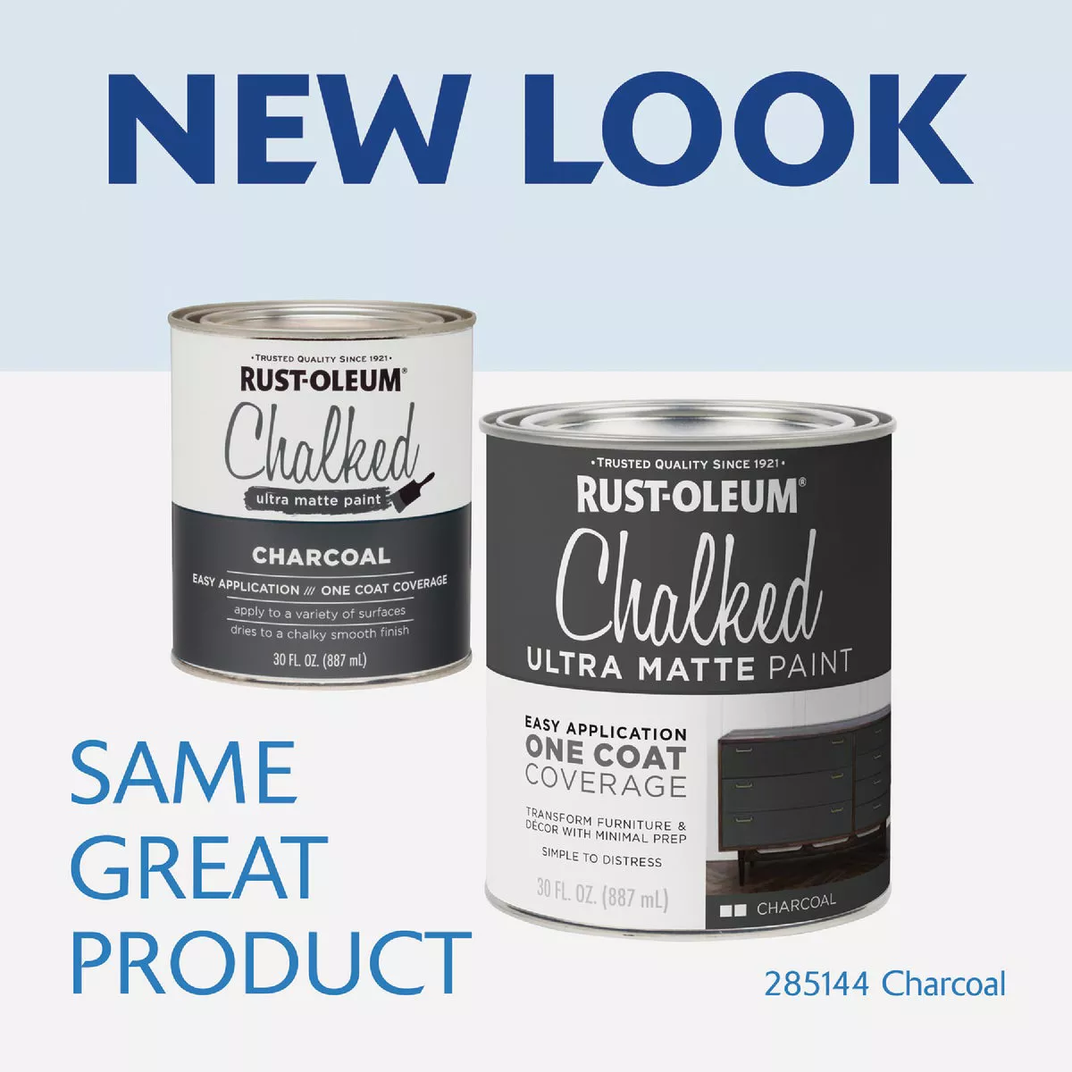 Rust-Oleum Chalked Charcoal Ultra Matte 30 Oz. Chalk Paint - photo 2